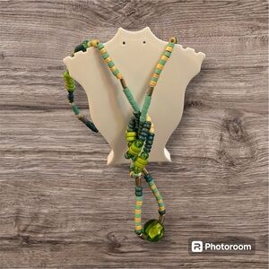 Handmade with love necklace.